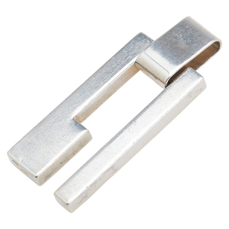 グッチ カットアウトG ペンダントトップ SV925 シルバー レディース GUCCI 【中古】