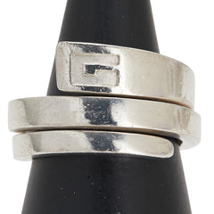 グッチ スネーク スパイラル リング 指輪 #21 SV925 シルバー メンズ GUCCI 【中古】