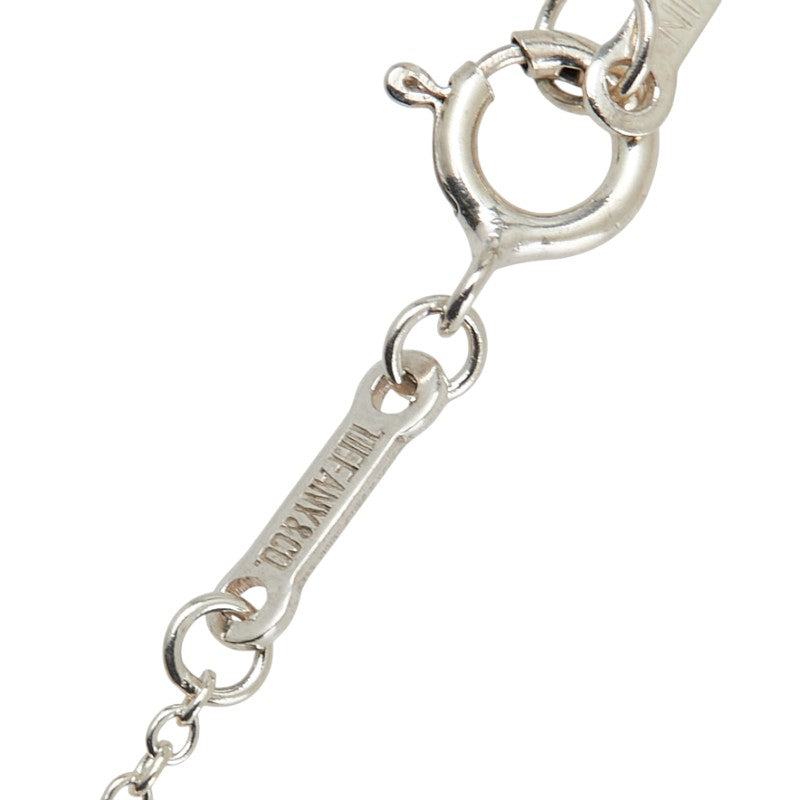 ティファニー エルサ ペレッティ オープンハート ネックレス SV925 シルバー レディース TIFFANY&Co. 【中古】