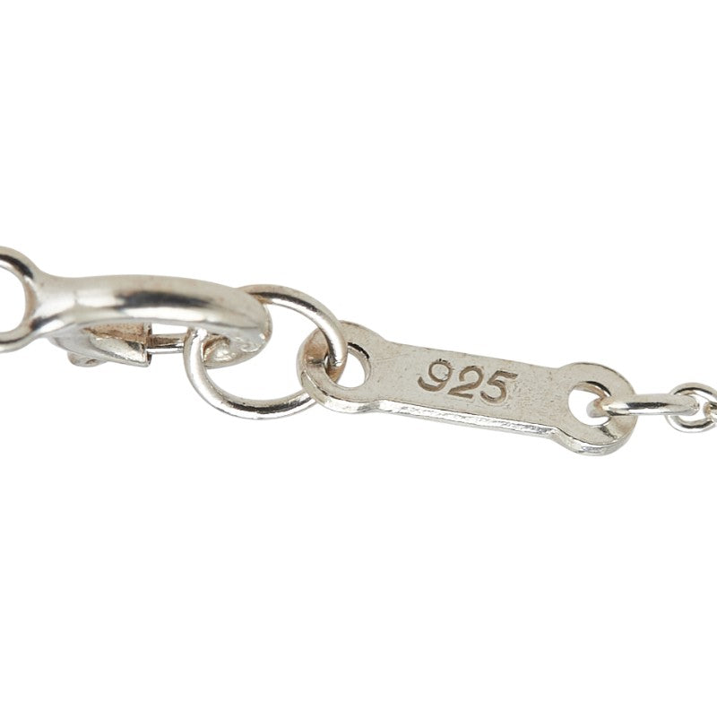 ティファニー エルサ ペレッティ オープンハート ネックレス SV925 シルバー レディース TIFFANY&Co. 【中古】