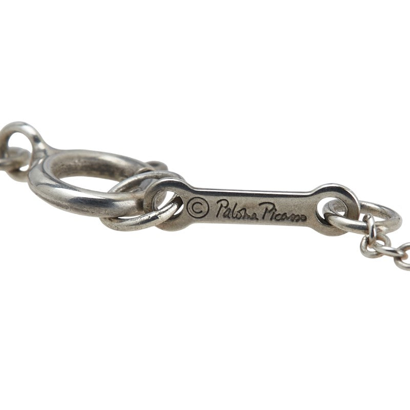ティファニー パロマ ピカソ モダン ハート ネックレス SV925 シルバー レディース TIFFANY&Co. 【中古】