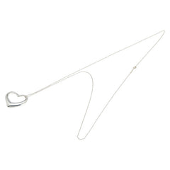 ティファニー エルサ ペレッティ オープンハート ネックレス SV925 シルバー レディース TIFFANY&Co. 【中古】