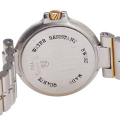 ダンヒル 腕時計 クオーツ ゴールド文字盤 ステンレススチール メッキ レディース Dunhill 【中古】