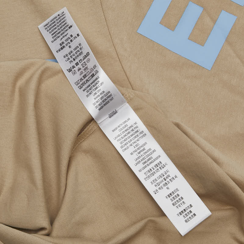 バーバリー ホースフェリー 半袖Ｔシャツ サイズ:14Y ベージュ ブルー コットン レディース BURBERRY 【中古】