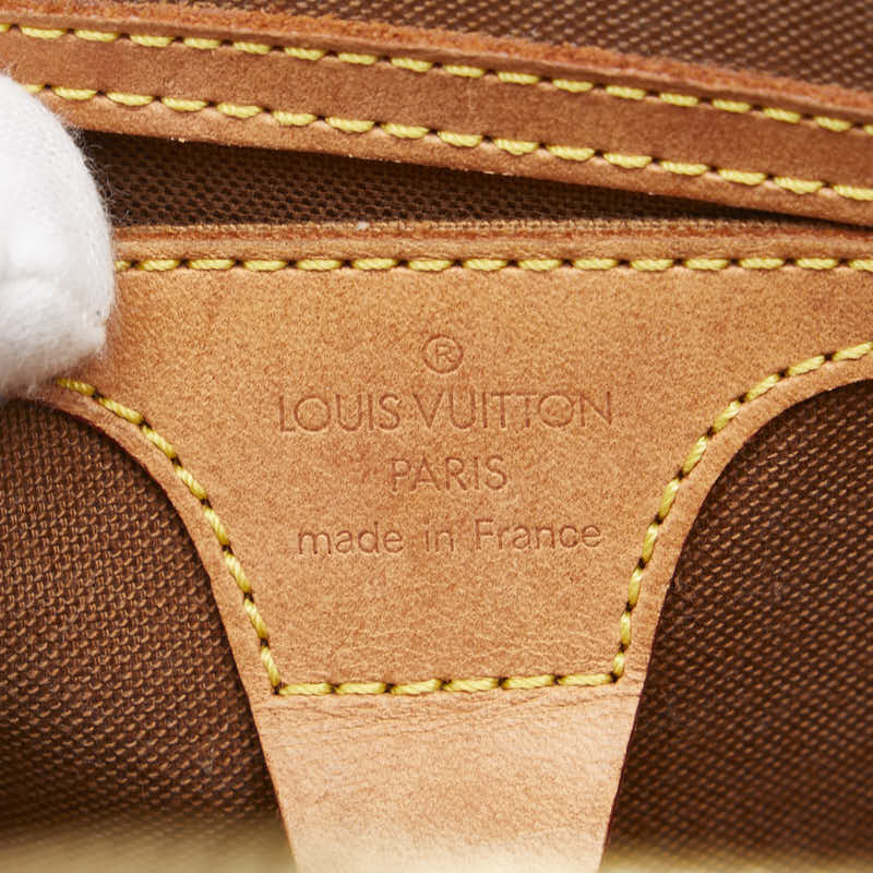 ルイ ヴィトン モノグラム エリプス サック アド リュック バックパック M51125 ブラウン PVC レザー レディース LOUIS VUITTON 【中古】