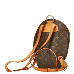 ルイ ヴィトン モノグラム エリプス サック アド リュック バックパック M51125 ブラウン PVC レザー レディース LOUIS VUITTON 【中古】