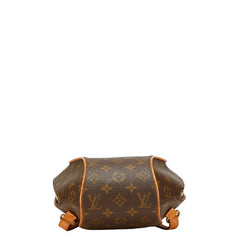 ルイ ヴィトン モノグラム エリプス サック アド リュック バックパック M51125 ブラウン PVC レザー レディース LOUIS VUITTON 【中古】