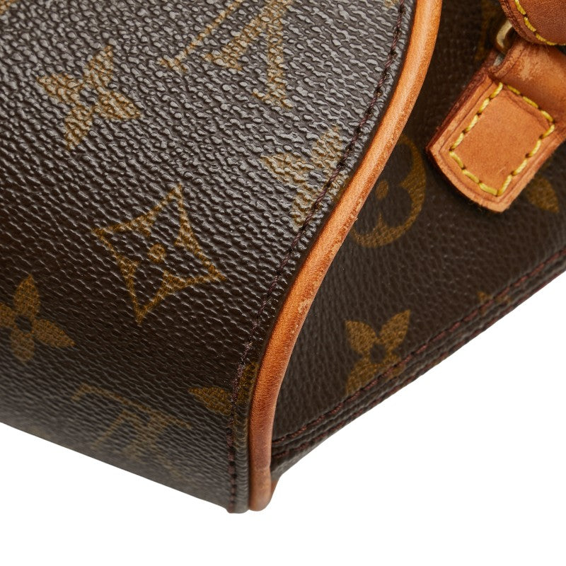 ルイ ヴィトン モノグラム エリプス サック アド リュック バックパック M51125 ブラウン PVC レザー レディース LOUIS VUITTON 【中古】