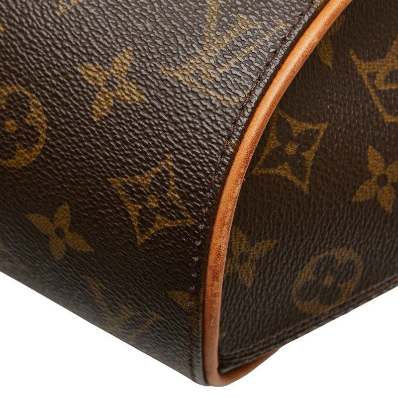 ルイ ヴィトン モノグラム エリプス サック アド リュック バックパック M51125 ブラウン PVC レザー レディース LOUIS VUITTON 【中古】