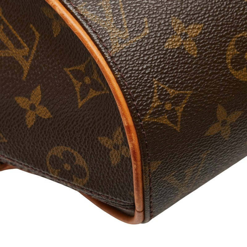 ルイ ヴィトン モノグラム エリプス サック アド リュック バックパック M51125 ブラウン PVC レザー レディース LOUIS VUITTON 【中古】