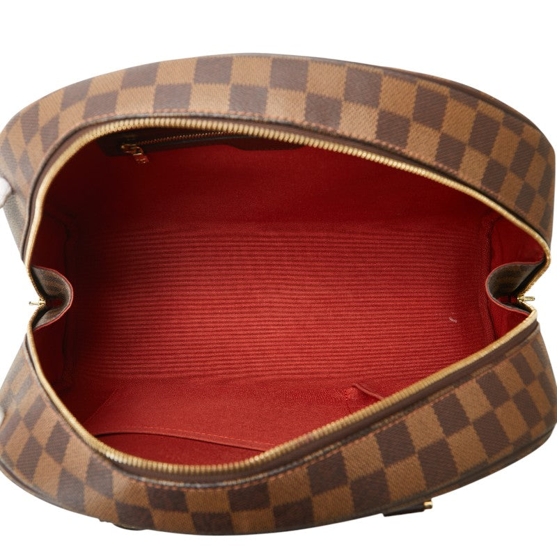ルイ ヴィトン ダミエ ノリータ ハンドバッグ N41455 ブラウン PVC レザー レディース LOUIS VUITTON 【中古】