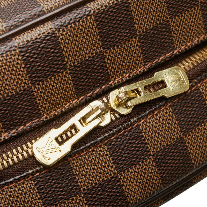 ルイ ヴィトン ダミエ ノリータ ハンドバッグ N41455 ブラウン PVC レザー レディース LOUIS VUITTON 【中古】
