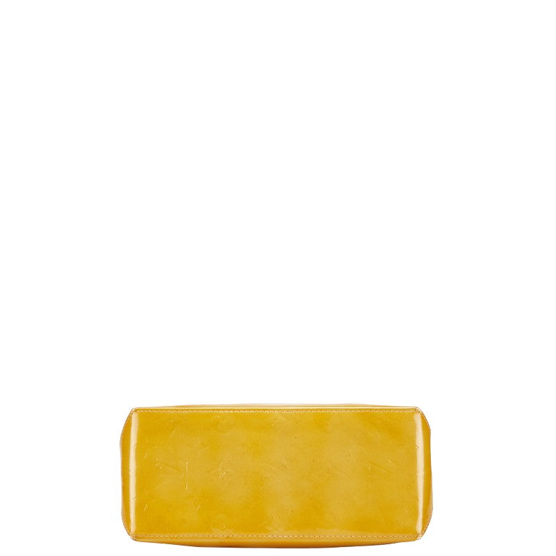 ルイ ヴィトン モノグラム ヴェルニ リードPM ハンドバッグ M91144 ベージュ パテントレザー レディース LOUIS VUITTON 【中古】