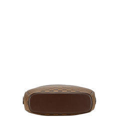 ルイ ヴィトン ダミエ イパネマGM ワンショルダーバッグ N51292 ブラウン PVC レザー レディース LOUIS VUITTON 中古