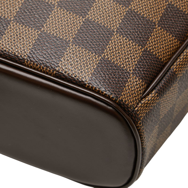 ルイ ヴィトン ダミエ イパネマGM ワンショルダーバッグ N51292 ブラウン PVC レザー レディース LOUIS VUITTON 【中古】