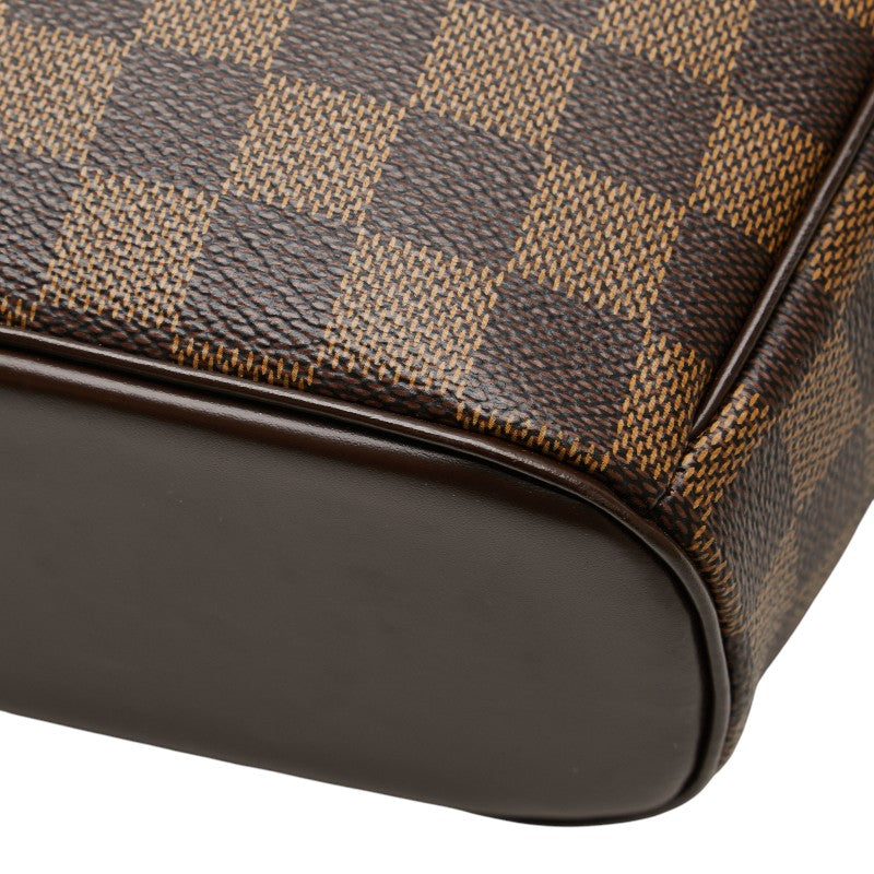 ルイ ヴィトン ダミエ イパネマGM ワンショルダーバッグ N51292 ブラウン PVC レザー レディース LOUIS VUITTON 【中古】