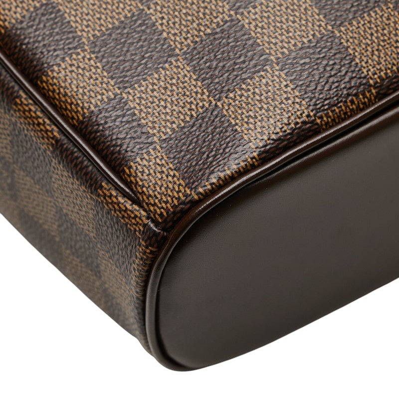 ルイ ヴィトン ダミエ イパネマGM ワンショルダーバッグ N51292 ブラウン PVC レザー レディース LOUIS VUITTON 【中古】