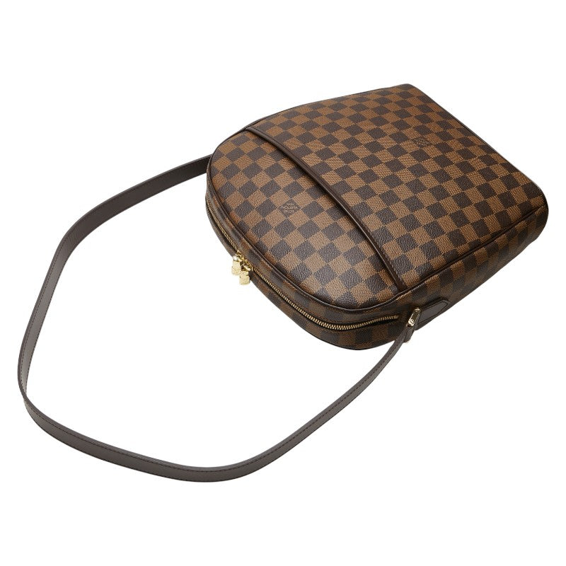 ルイ ヴィトン ダミエ イパネマGM ワンショルダーバッグ N51292 ブラウン PVC レザー レディース LOUIS VUITTON 【中古】