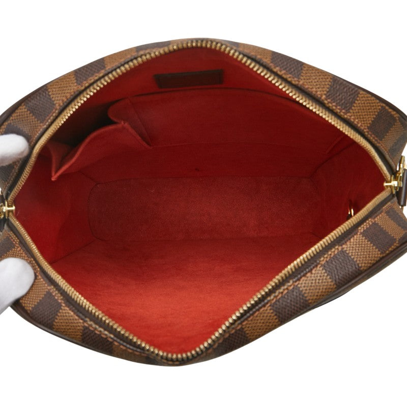 ルイ ヴィトン ダミエ イパネマGM ワンショルダーバッグ N51292 ブラウン PVC レザー レディース LOUIS VUITTON 【中古】