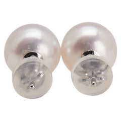 Pt900 プラチナ アコヤパール7.9mm スタッド ピアス レディース 【中古】