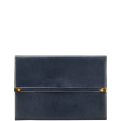 ロエベ クラッチバッグ セカンドバッグ ブラック レザー メンズ LOEWE 【中古】