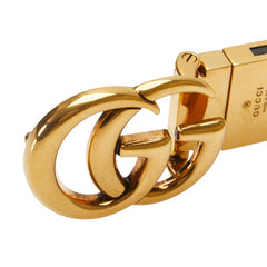 グッチ GGスプリーム インターロッキングG ベルト サイズ：70/28 214351 ベージュ PVC レザー レディース GUCCI 【中古】