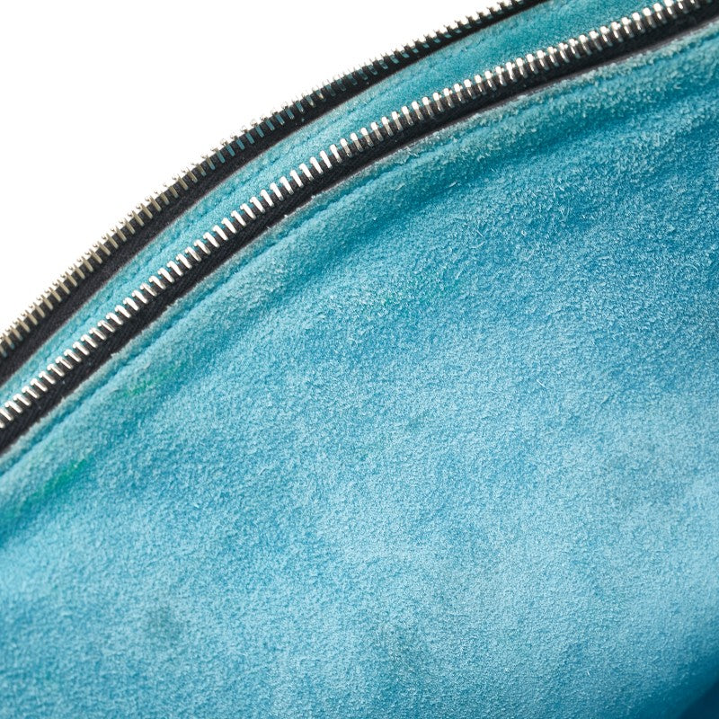 プラダ 三角ロゴプレート ガレリア トートバッグ ショルダーバッグ 2WAY 1BA274 ブラック レザー レディース PRADA 【中古】
