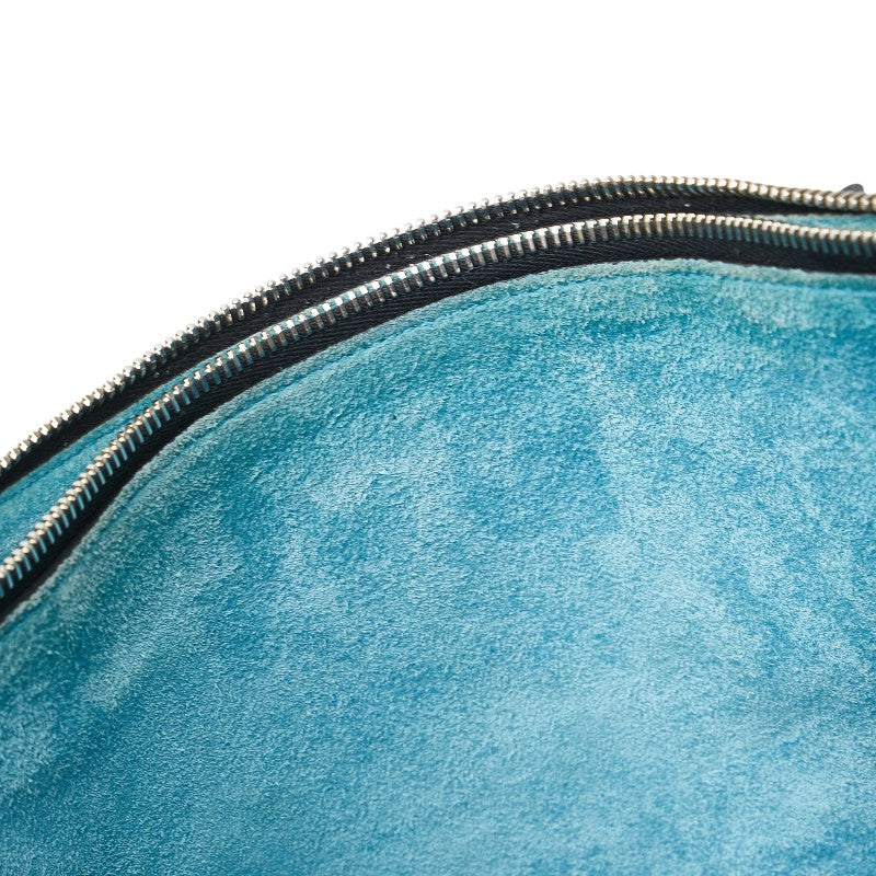 プラダ 三角ロゴプレート ガレリア トートバッグ ショルダーバッグ 2WAY 1BA274 ブラック レザー レディース PRADA 【中古】