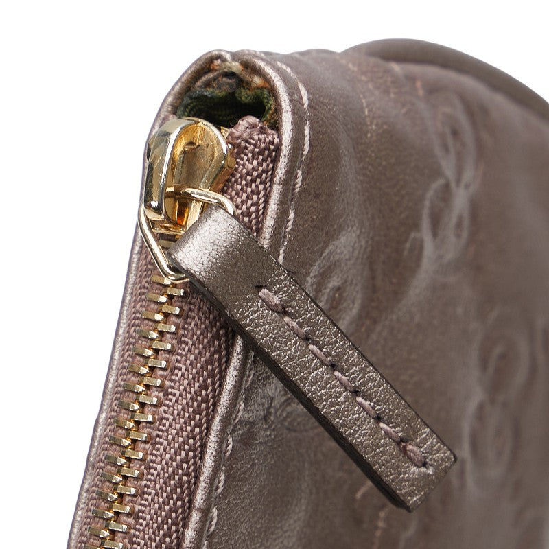 グッチ グッチシマ コインケース 小銭入れ ポーチ パープル系 レザー レディース GUCCI 【中古】
