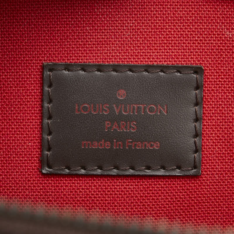 ルイ ヴィトン ダミエ ヴェローナPM ハンドバッグ N41117 ブラウン PVC レザー レディース LOUIS VUITTON 【中古】