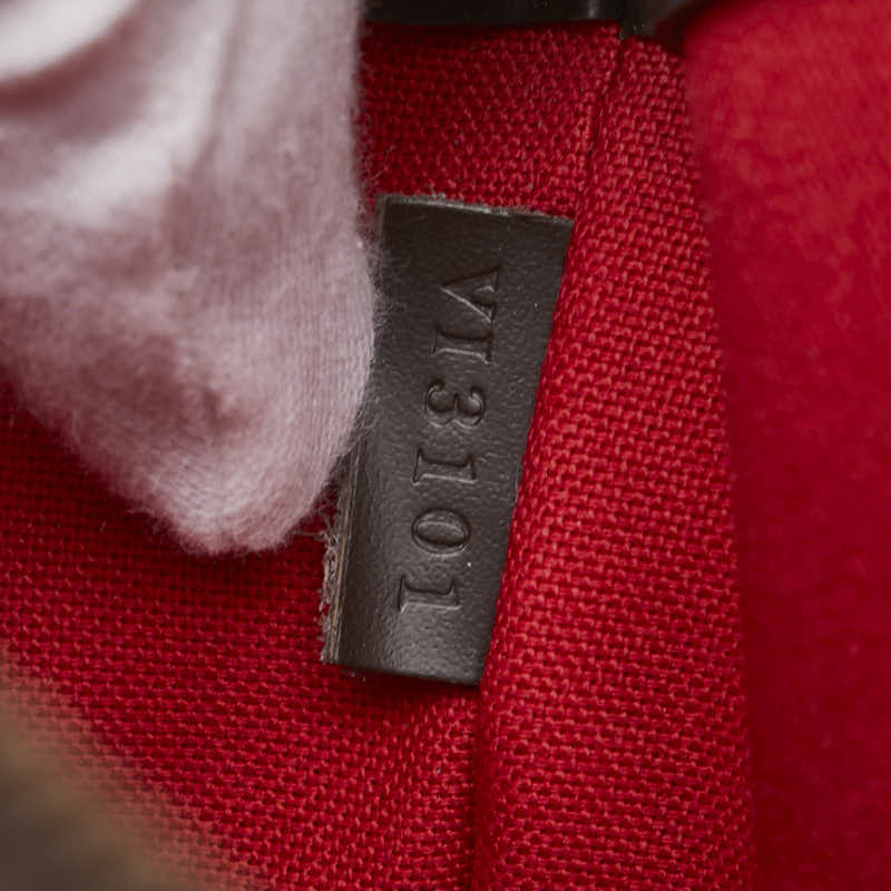 ルイ ヴィトン ダミエ ヴェローナPM ハンドバッグ N41117 ブラウン PVC レザー レディース LOUIS VUITTON 【中古】
