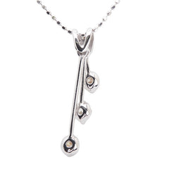 K18WG ホワイトゴールド ダイヤ0.30ct ネックレス レディース 【中古】