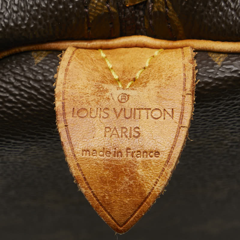 ルイ ヴィトン モノグラム キーポル55 ボストンバッグ トラベルバッグ M41424 ブラウン PVC レザー レディース LOUIS VUITTON 【中古】