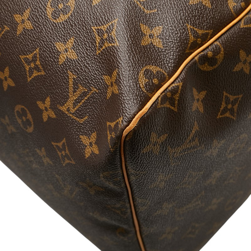 ルイ ヴィトン モノグラム キーポル55 ボストンバッグ トラベルバッグ M41424 ブラウン PVC レザー レディース LOUIS VUITTON 【中古】