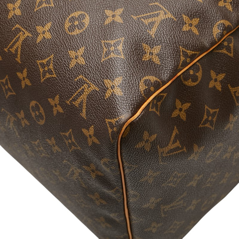 ルイ ヴィトン モノグラム キーポル55 ボストンバッグ トラベルバッグ M41424 ブラウン PVC レザー レディース LOUIS VUITTON 【中古】