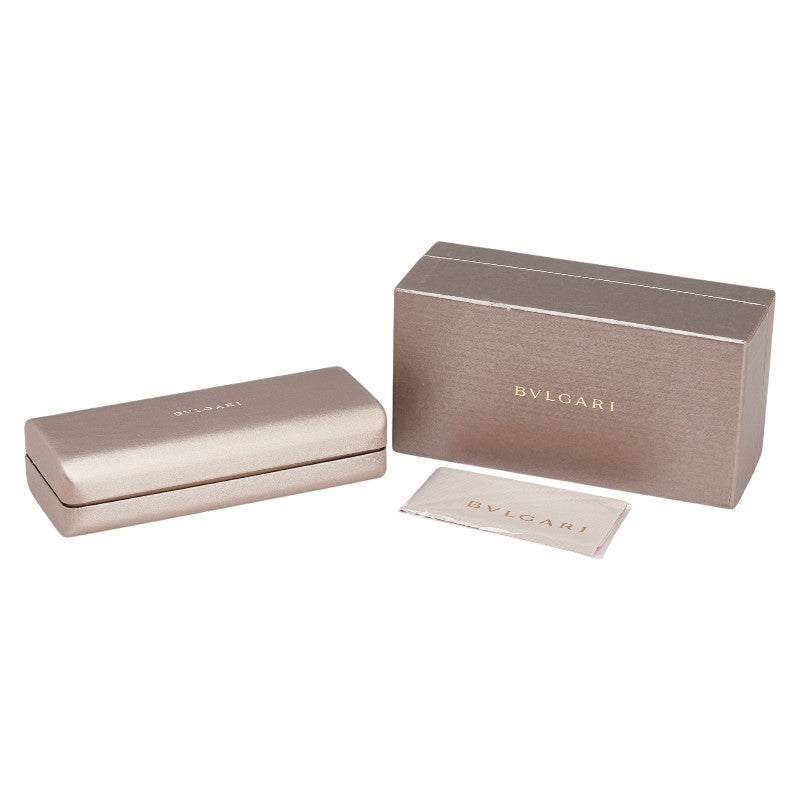 ブルガリ サングラス 4218 5514 パープル ゴールド プラスチック メタル レディース BVLGARI 【中古】