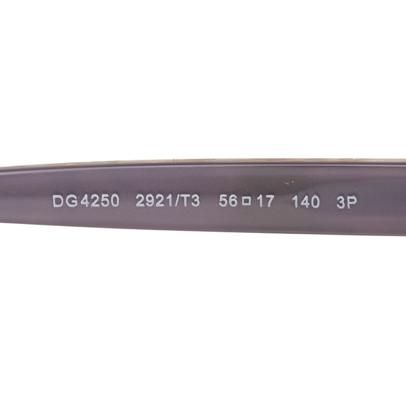 ドルチェアンドガッバーナ サングラス DG4250 グレー ゴールド プラスチック レディース DOLCE&GABBANA 【中古】