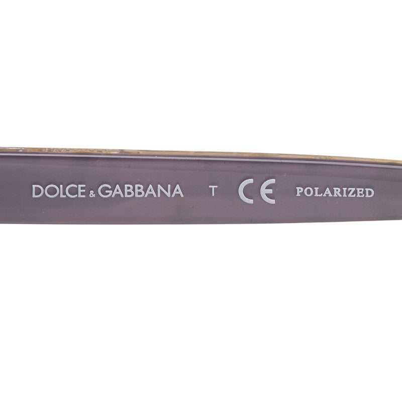 ドルチェアンドガッバーナ サングラス DG4250 グレー ゴールド プラスチック レディース DOLCE&GABBANA 【中古】