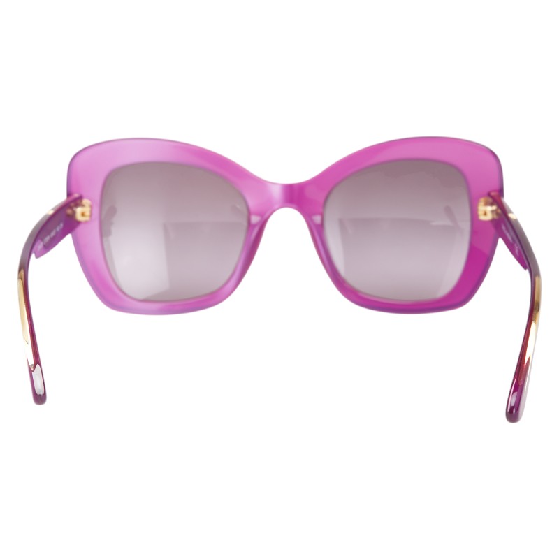 ドルチェアンドガッバーナ サングラス DG 4205 パープル プラスチック レディース DOLCE&GABBANA 【中古】