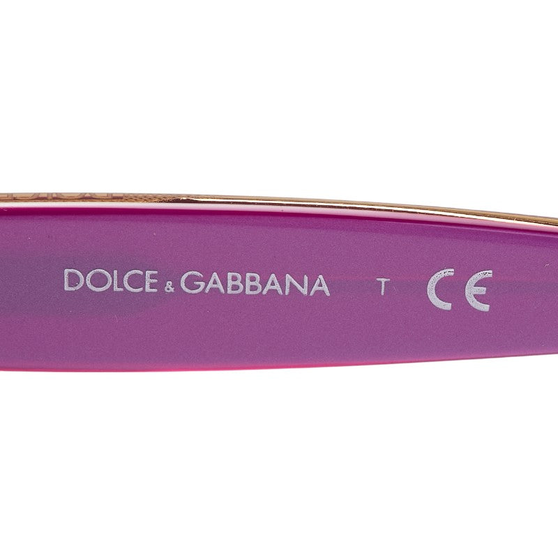 ドルチェアンドガッバーナ サングラス DG 4205 パープル プラスチック レディース DOLCE&GABBANA 【中古】