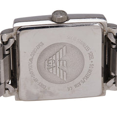 エンポリオ アルマーニ 腕時計 AR-5303 クオーツ ブラック文字盤 ステンレススチール メンズ Emporio Armani 【中古】