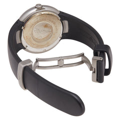 エンポリオ アルマーニ 腕時計 AR-0801 クオーツ シルバー文字盤 ステンレススチール ラバー メンズ Emporio Armani 【中古】