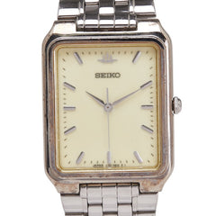 セイコー 腕時計 V701-5J00 クオーツ ホワイト文字盤 ステンレススチール メンズ SEIKO 【中古】