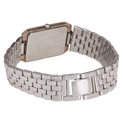 セイコー 腕時計 V701-5J00 クオーツ ホワイト文字盤 ステンレススチール メンズ SEIKO 【中古】