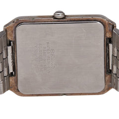 セイコー 腕時計 V701-5J00 クオーツ ホワイト文字盤 ステンレススチール メンズ SEIKO 【中古】