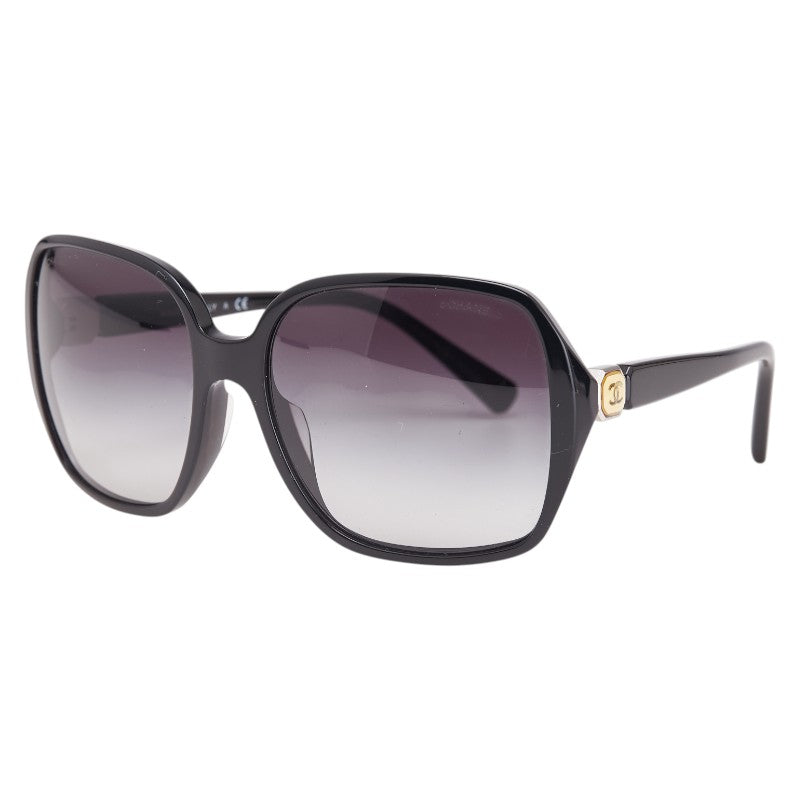 シャネル ココマーク サングラス グラデーションレンズ 5284-A ブラック プラスチック レディース CHANEL 【中古】