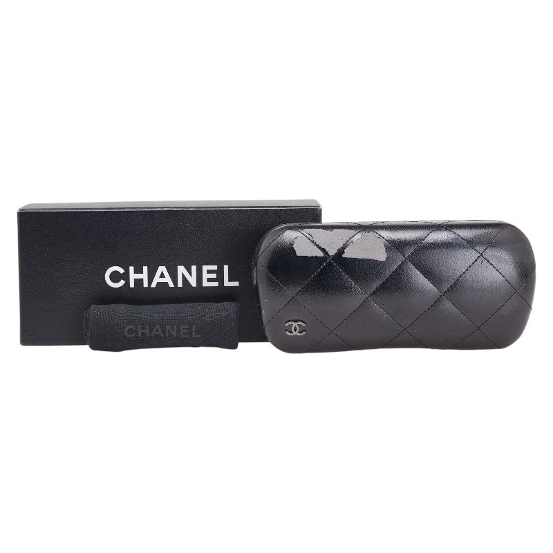 シャネル ココマーク リボン サングラス グラデーションレンズ 5171-A ブラウン プラスチック レディース CHANEL 【中古】
