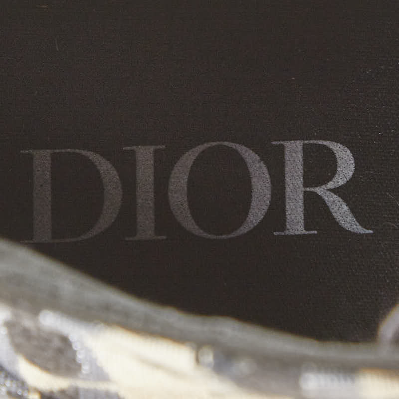 ディオール B23 オブリーク ハイカットスニーカー ベージュ キャンバス ラバー メンズ Dior 【中古】