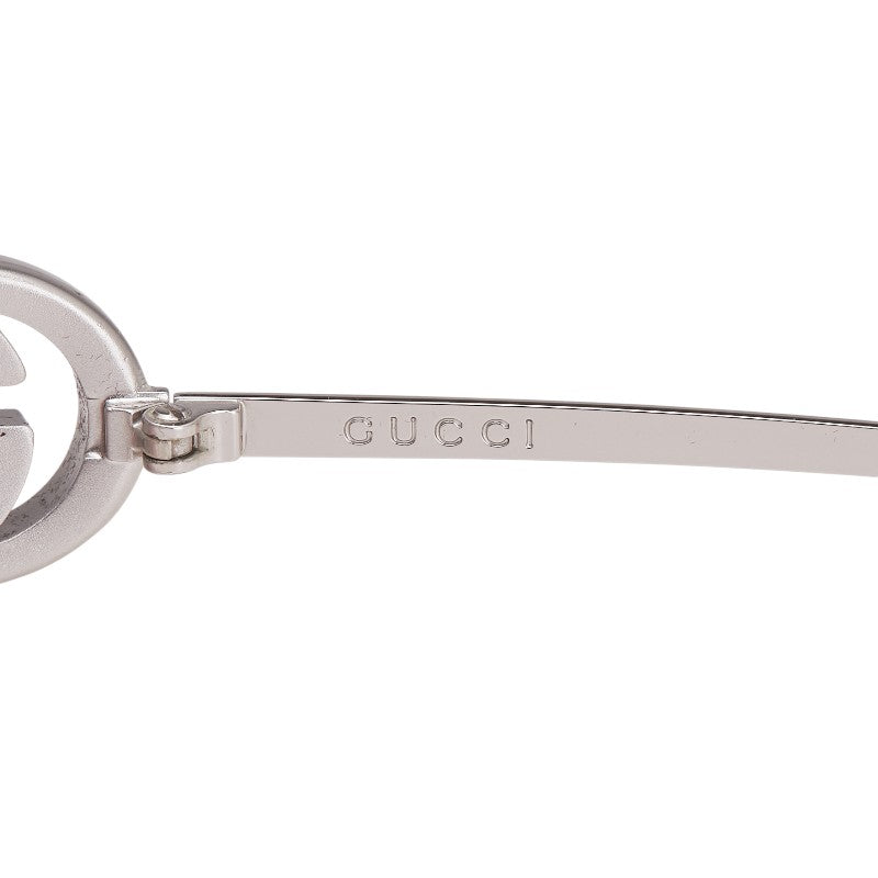 グッチ インターロッキングG サングラス グラデーションレンズ GG2782/S シルバー ライトパープル プラスチック メンズ GUCCI 【中古】