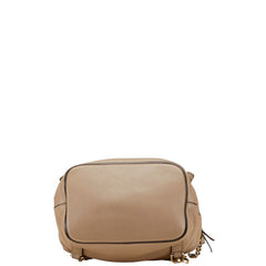 クロエ フェイ リュック バックパック ショルダーパック 2WAY ベージュ レザー スウェード レディース Chloe 【中古】